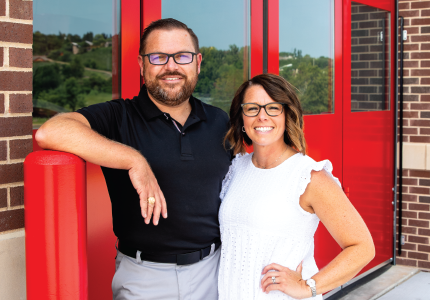 Kevin and Christine from Brookline Doorworks
