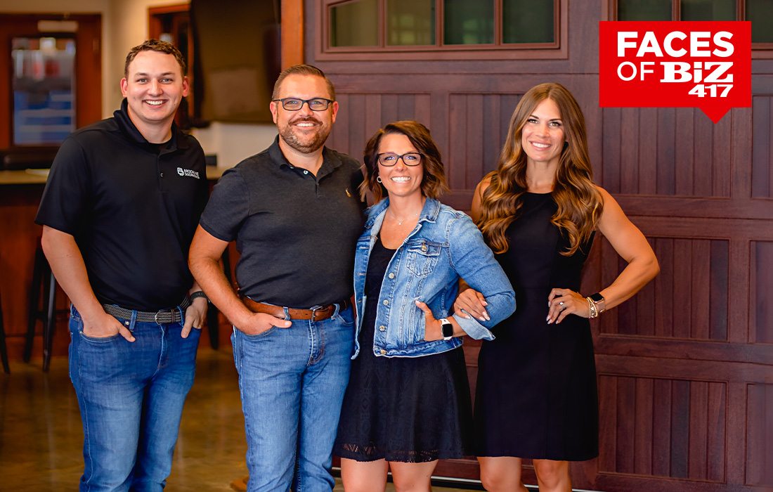 Joe Fetty, Kevin & Christine Howell, Jamie Sheets of Brookline Doorworks in Springfield, MO