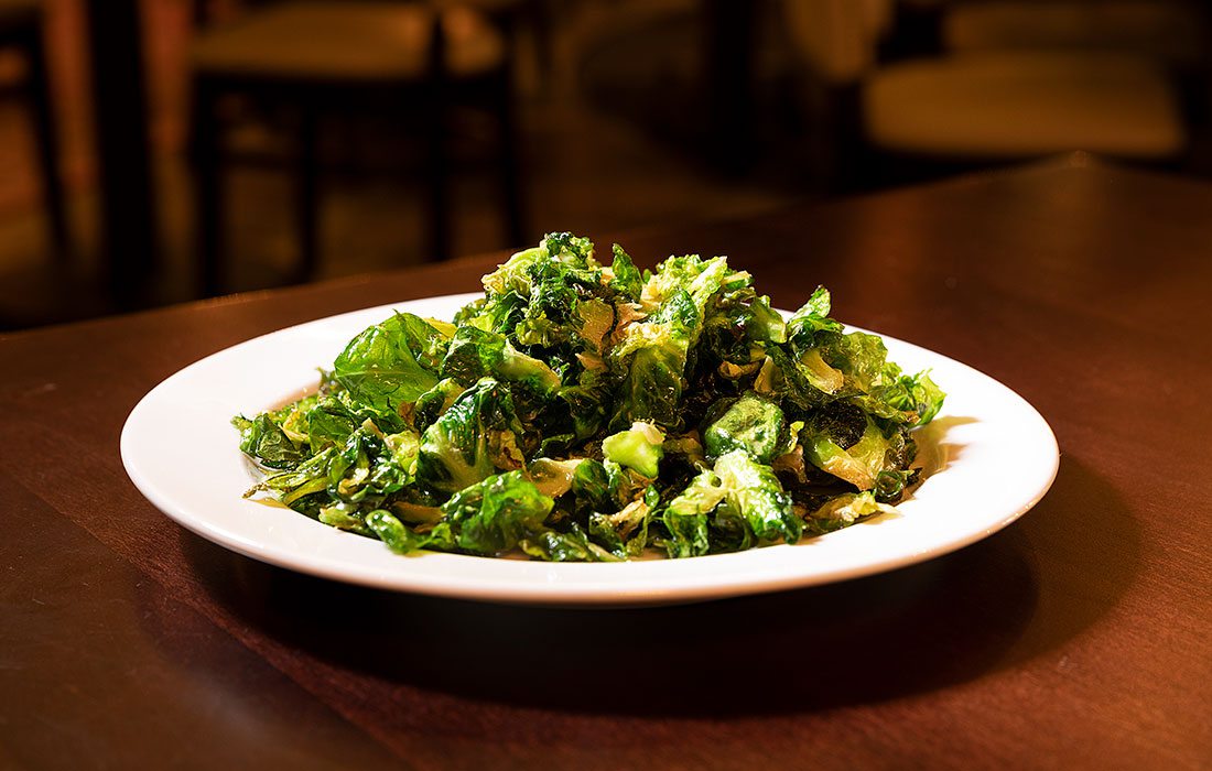 Brussel Sprouts from Char Steakhouse & Oyster Bar