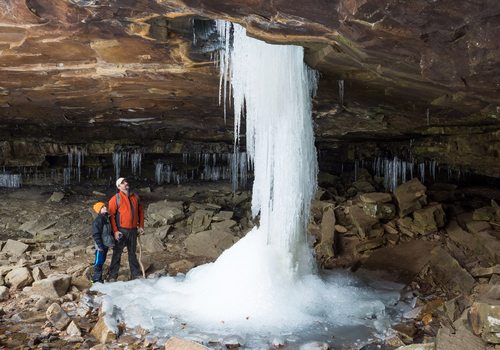 Frozen Waterfall