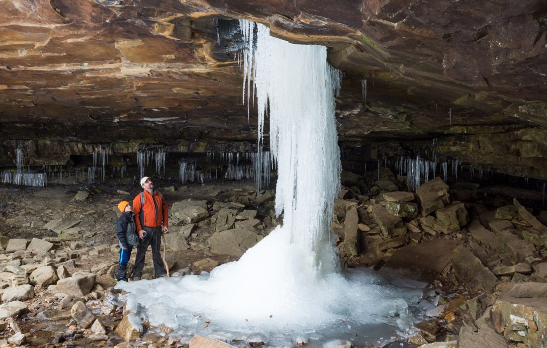 Frozen Waterfall