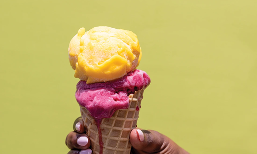 Buttermilk ice cream