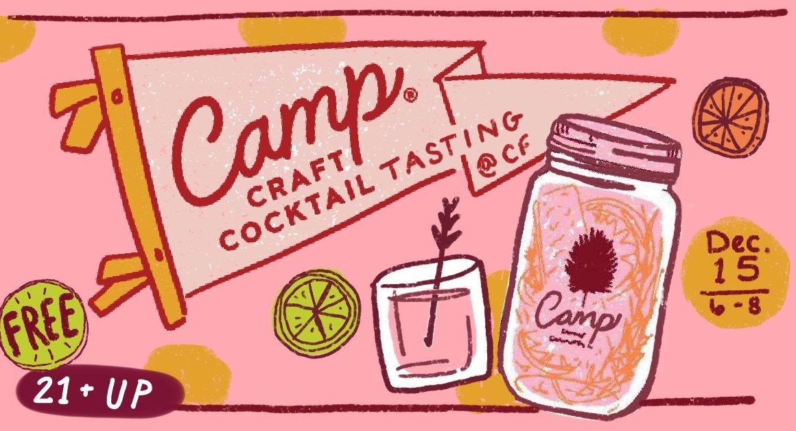CAMP Craft Cocktail Tasting