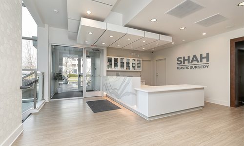 Shah Plastic Surgery renovated interior