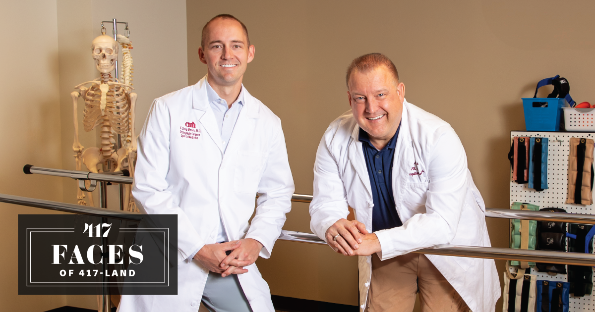 S. Craig Morris, M.D. and Juris Simanis, M.D. of CMH Sports Medicine