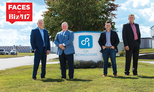 Greg Gurke, Erik Crane, Josh Glove, Rob Kassing of CPI Technologies