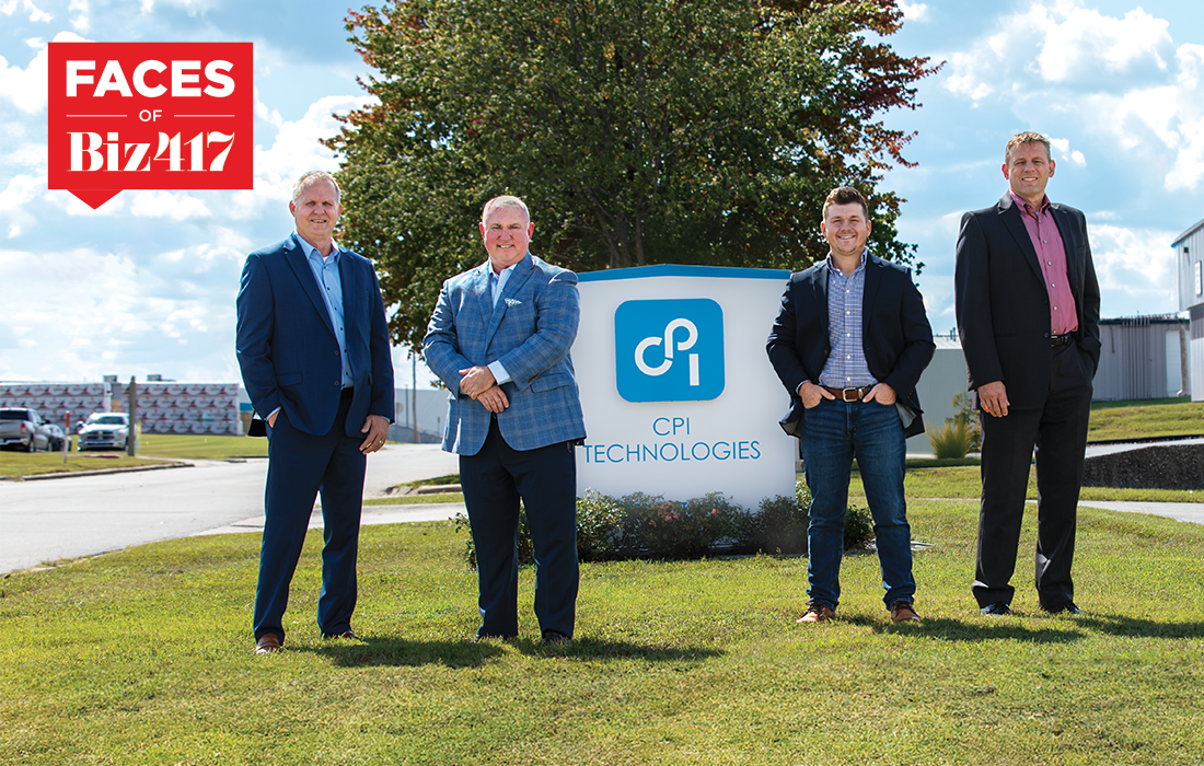 Greg Gurke, Erik Crane, Josh Glove, Rob Kassing of CPI Technologies