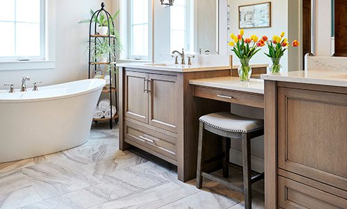 Bathroom cabinets by Cabinet Concepts by Design