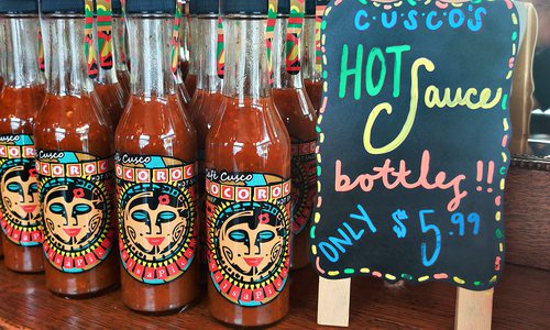 Loco Roco Hot Sauce at Cafe Cusco in Springfield MO
