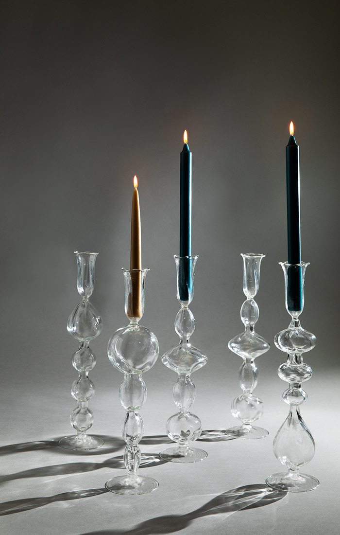Candles photo verticle image of glass candle holders