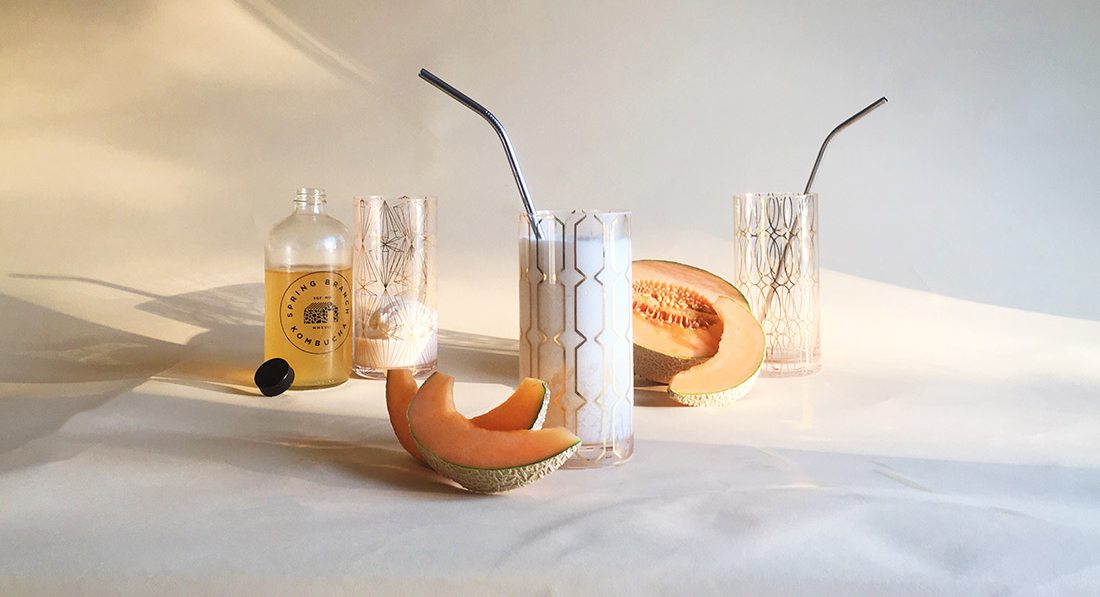 Roasted Cantaloupe Ice Cream