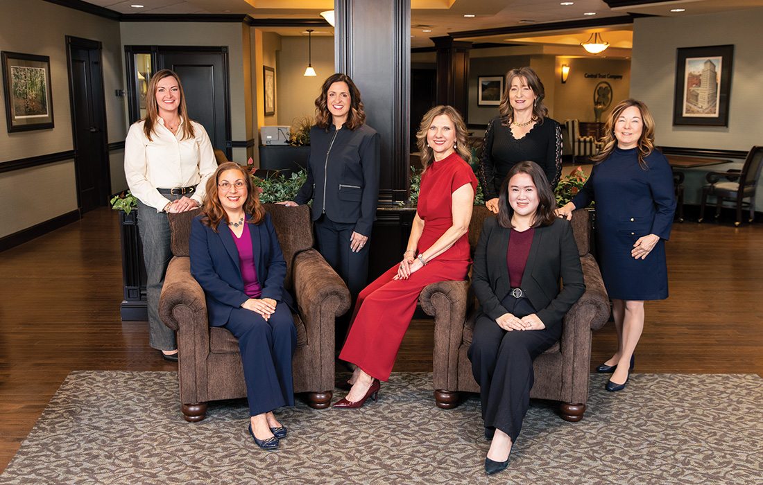 Women of Wealth Management at Central Bank in Springfield, MO.