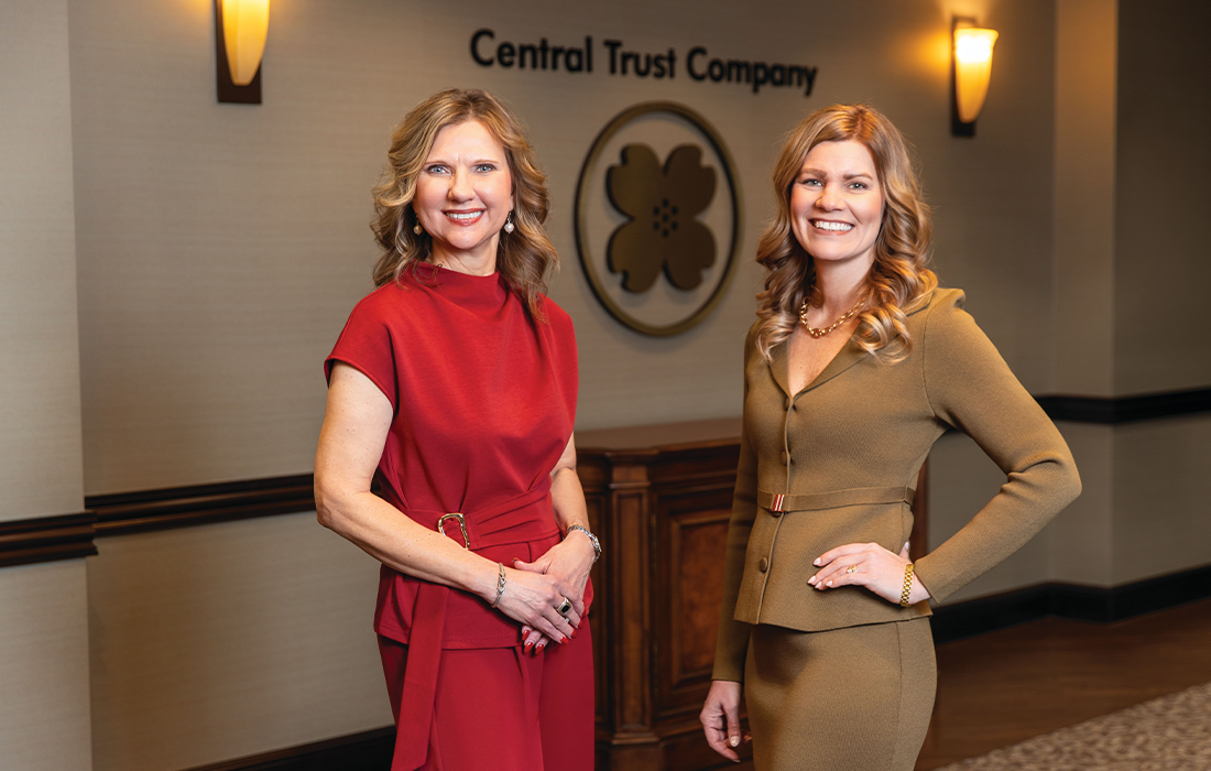Diane Homan and Joselyn Baldner of Central Bank