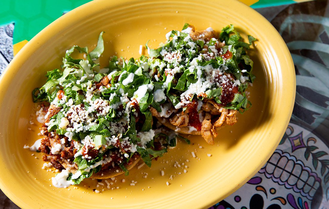 Sopes at Cesar's Old Mexico in Springfield MO