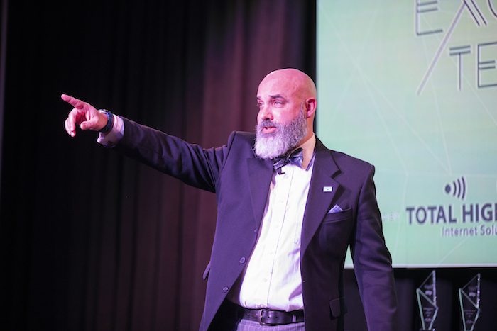 Chad Harris hosts the 2019 Excellence in Technology Awards