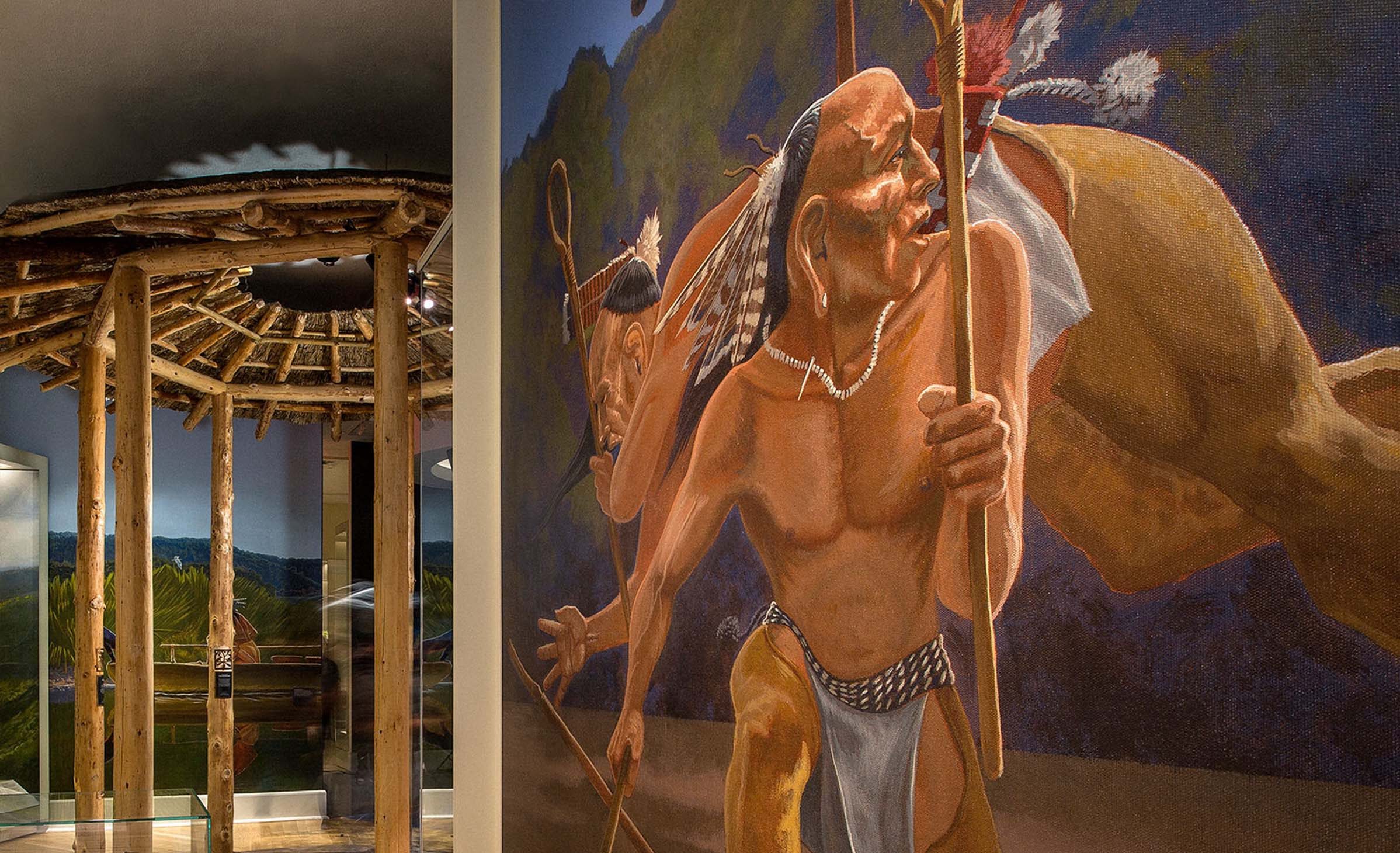 Cherokee Nation museum in Oklahoma.
