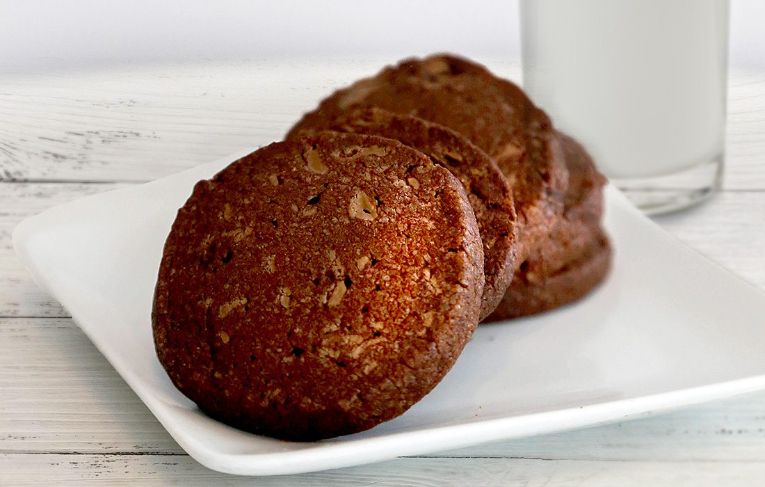 Dark Chocolate Shortbread Cookie from European Cafe in Springfield MO