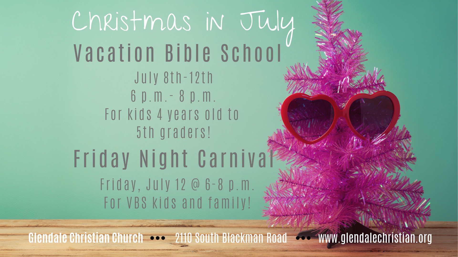 Christmas in July VBS
