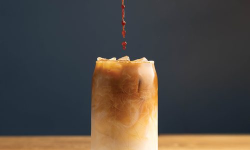 Iced coffee from Architect Coffee in Springfield MO