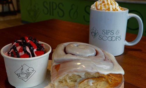 Coffee from Sips and Scoops in Springfield MO