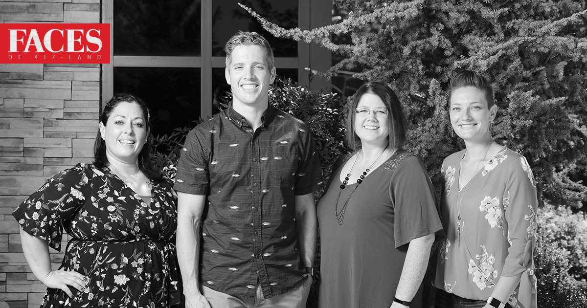 Natalie Mayfield, Dr. Luke Van Kirk, Jennifer Steed, Samantha Goodall of Command Family Medicine in Springfield, MO