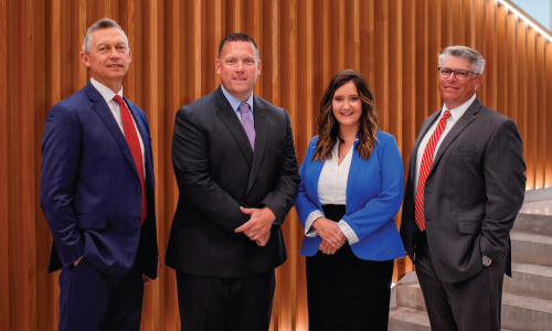 Chris Sweet, Executive Vice President | Cody Smith, Vice President Ashley Sigrest, Private Client Advisor | Josh Hartman, Wealth Management Consultant