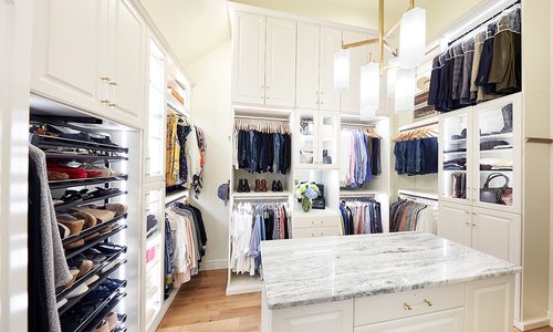 Renovated closet done by Concepts by Design.