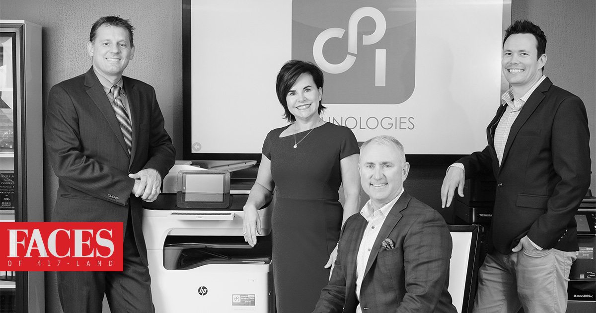 Rob Kassing, Heidi Crane, Erik Crane, Jesse Watson of CPI Technologies in Springfield, MO