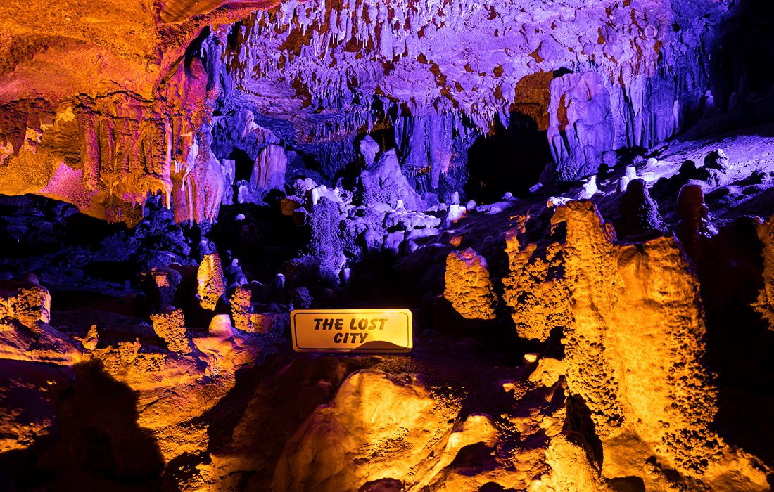 Crystal Cave in Springfield, Missouri