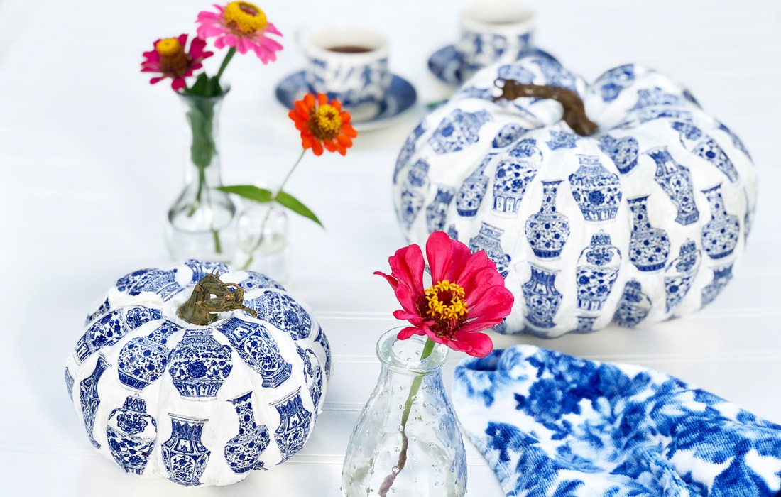 Chinoiserie Pumpkins