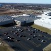 Drone shot of the DT Engineering building in Lebanon, MO