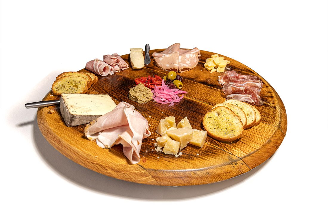 Charcuturie board from D'Vine Delicatessen