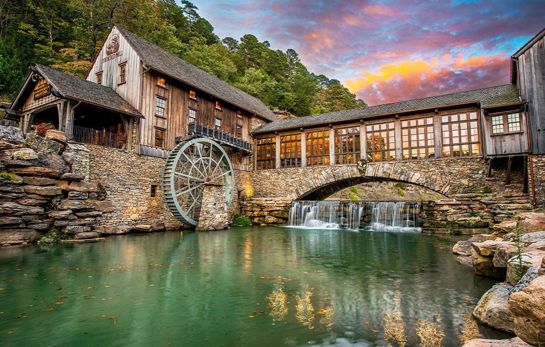 Bridge at Dogwood Canyon.