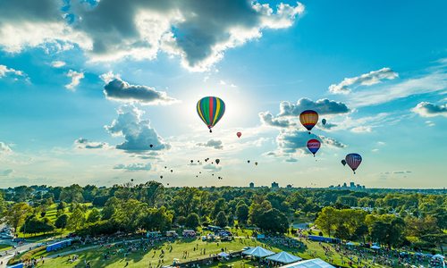 Take a Trip to St. Louis for the Great Forest Park Balloon Race