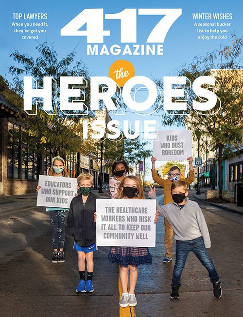 417 Magazine's December 2020 Cover