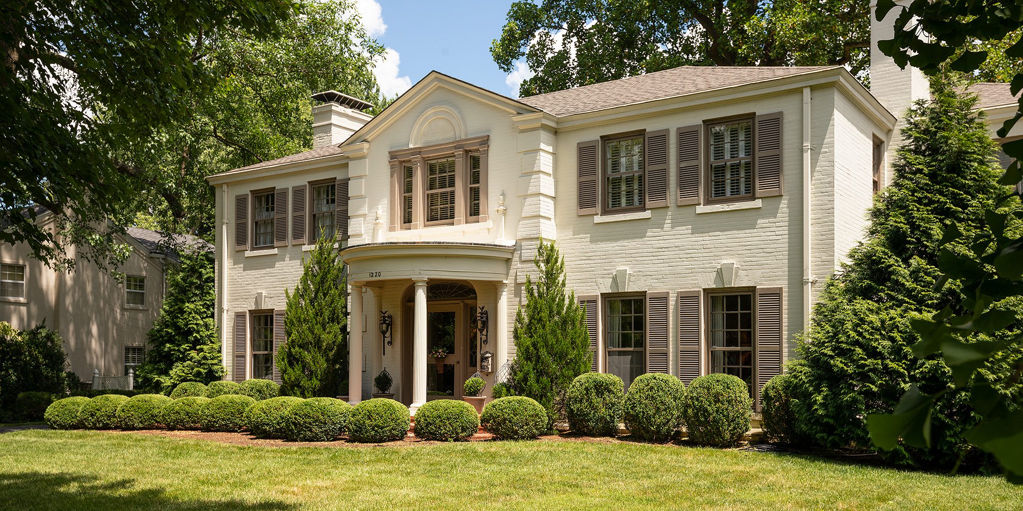 Knauer's Georgian Colonial in the Delaware Neighborhood in Springfield, MO