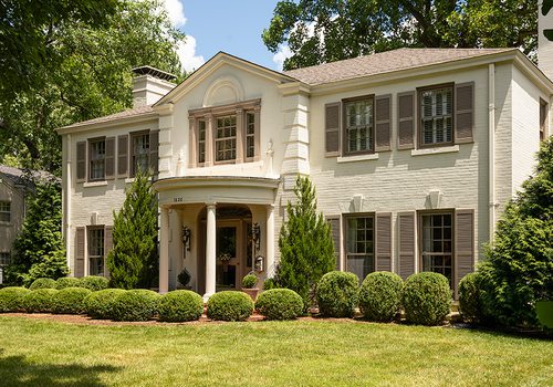 Knauer's Georgian Colonial in the Delaware Neighborhood in Springfield, MO