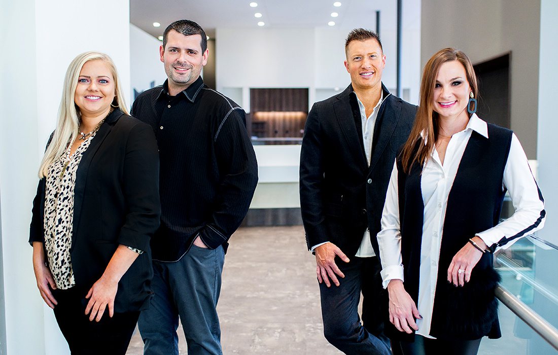 Dr. Taylor Jordan, Dr. Seth Gray, Dr. Grant Olson, Dr. Megan Westrich of Innovative Dental in Springfield, Missouri