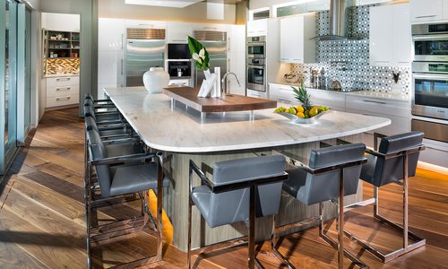 417 Home Design Awards 2019 Winner of Most Creative Use of Materials in a Kitchen by Obelisk Home Springfield MO