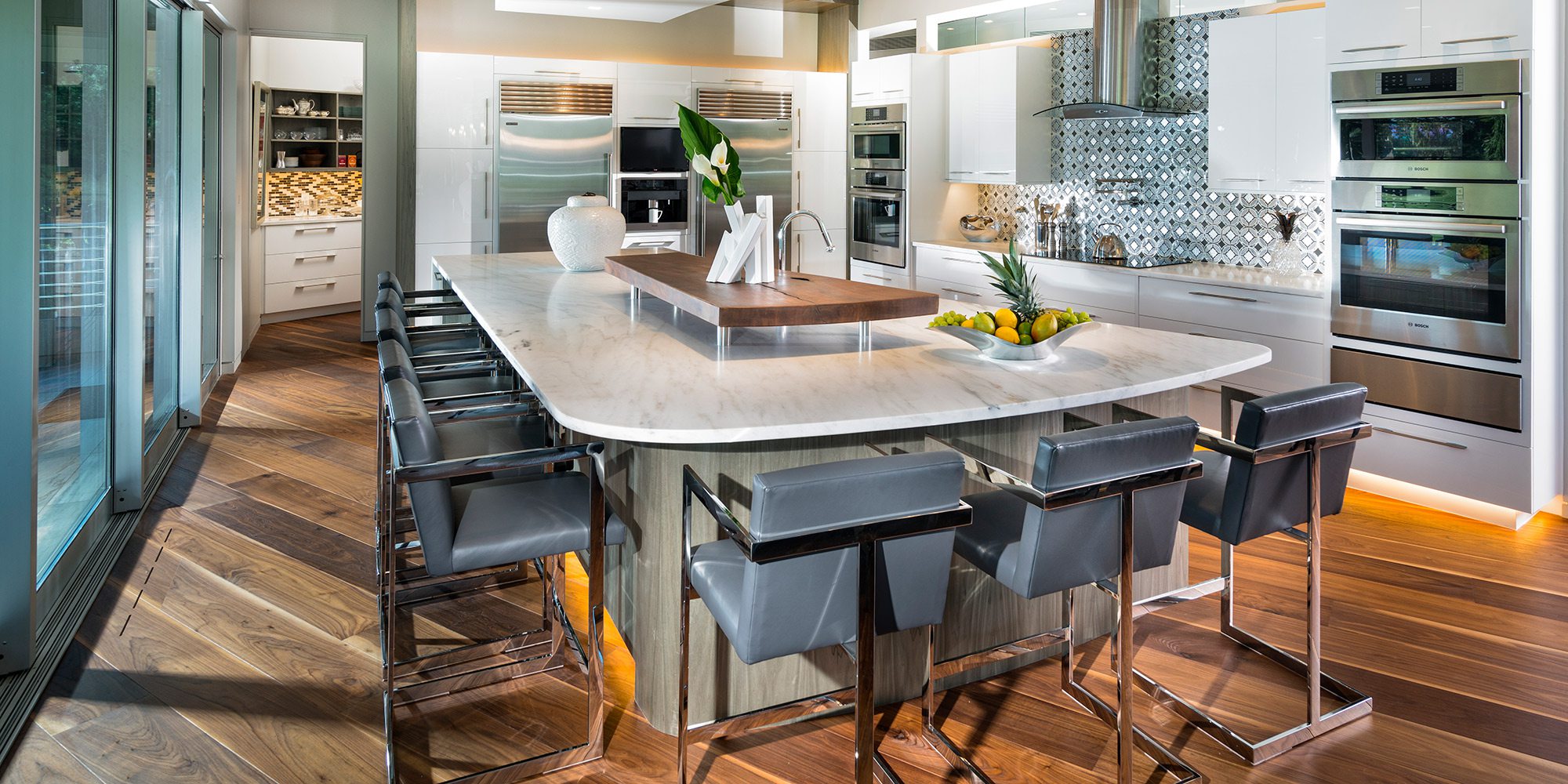 417 Home Design Awards 2019 Winner of Most Creative Use of Materials in a Kitchen by Obelisk Home Springfield MO