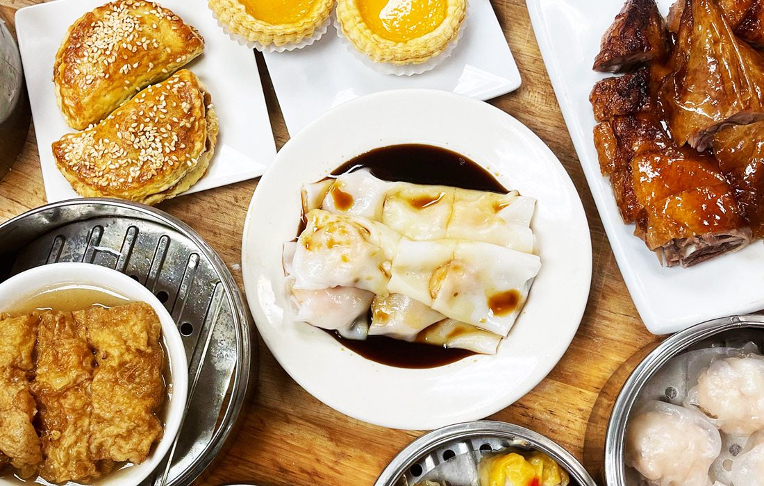 Dim sum dishes from Bo Lings in Kansas City