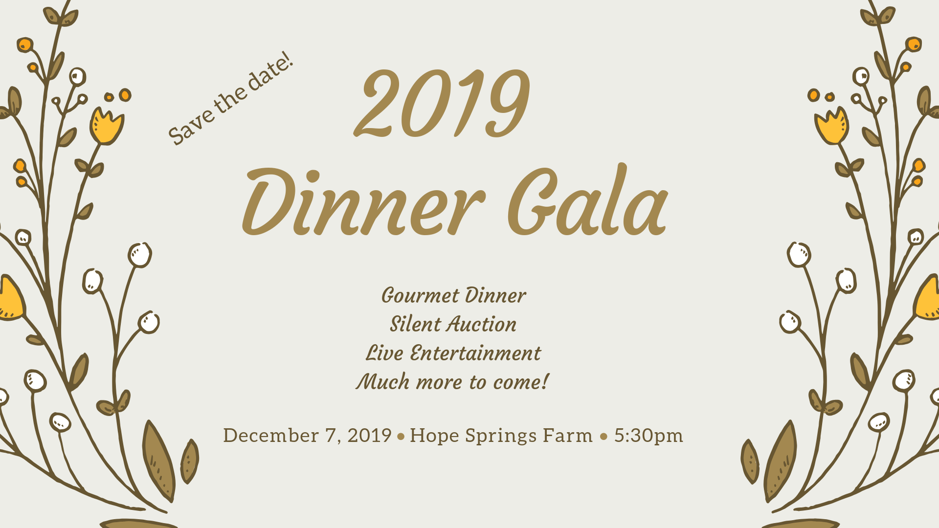 Dinner gala in Springfield, MO