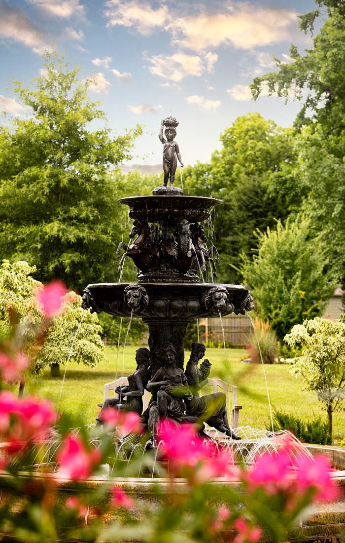 Fountain at Dominion Gardens & Arboretum