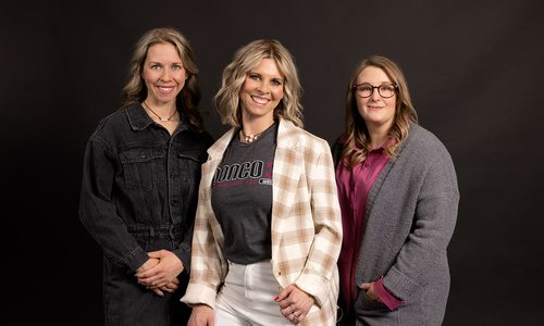 Adreanne Dudley, Rachel York, Kellie Kingery of Donco 3 Construction in Marshfield, MO