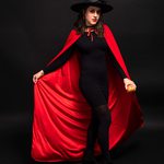 Slider Thumbnail: Erin Carleton as a witch for Halloween 2019