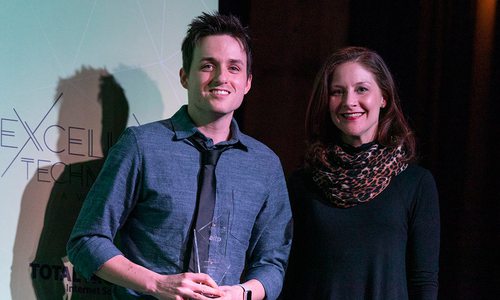 Jordan Morgan, Biz 417 Excellence in Tech Developer of the Year