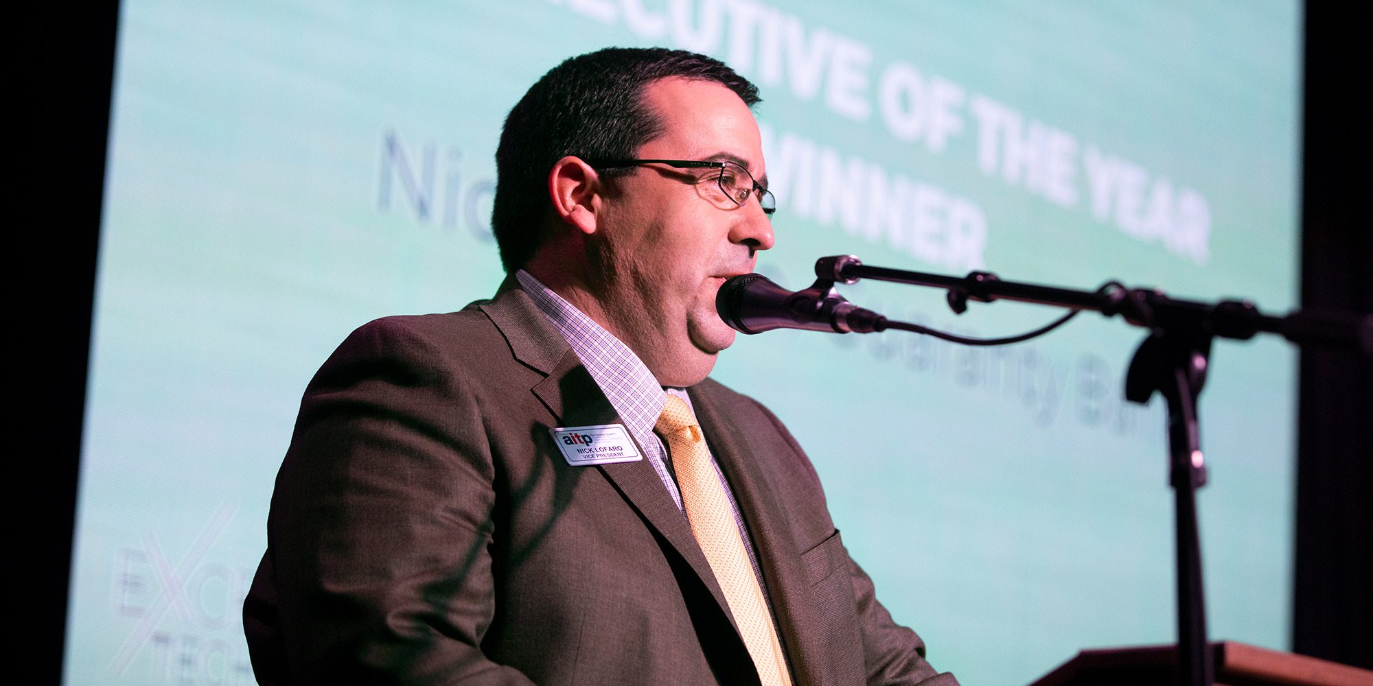 Nick Lofaro, Vice President and Chief Technology Officer at Guaranty Bank and the IT Executive of the Year