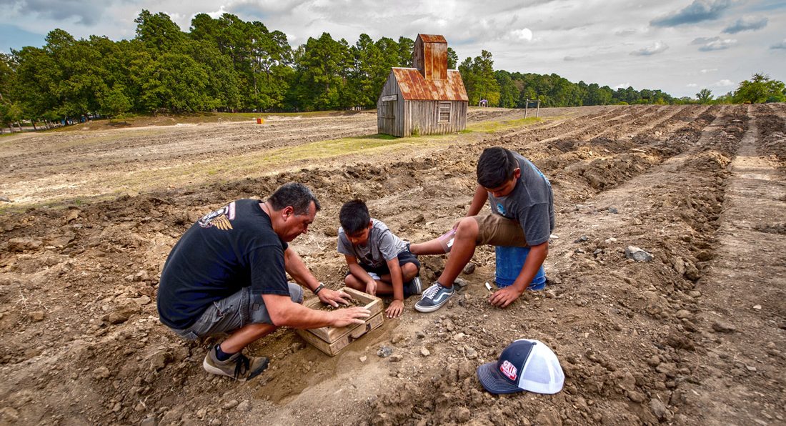 Digging for Diamonds at Crater of Diamonds State Park in Arkansas