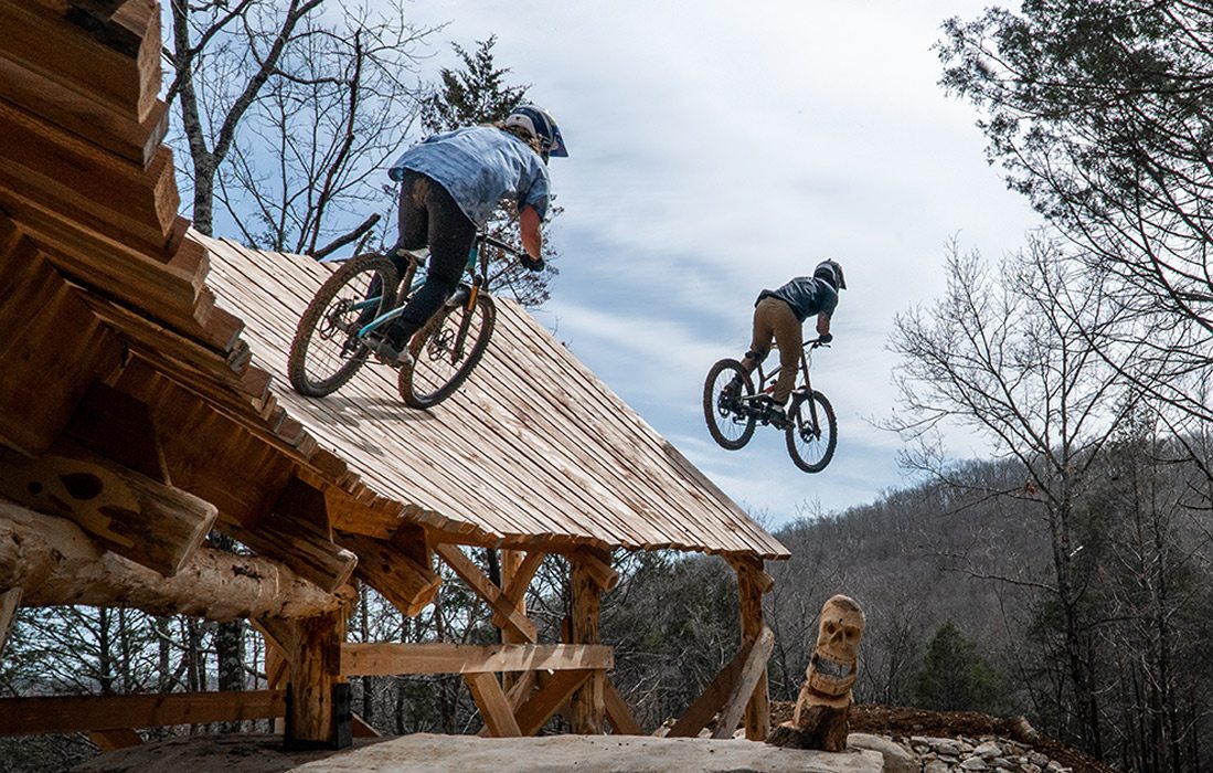 Ozark mountain store bike trails