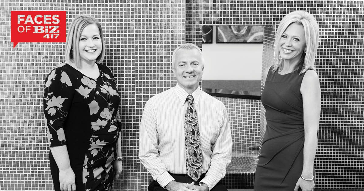 Sarah DeGuire, John Blansit and Missy Handyside-Chambers of Oasis Hotel and Convention Center in Springfield MO